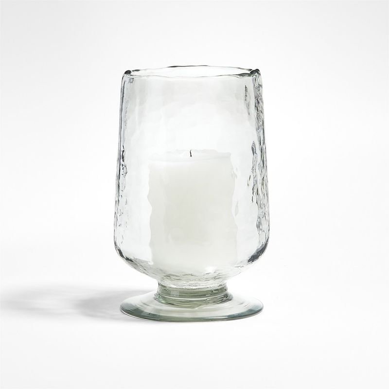 CRATE & BARREL - Portavela Bergen Hurricane Vidrio M Crate & Barrel