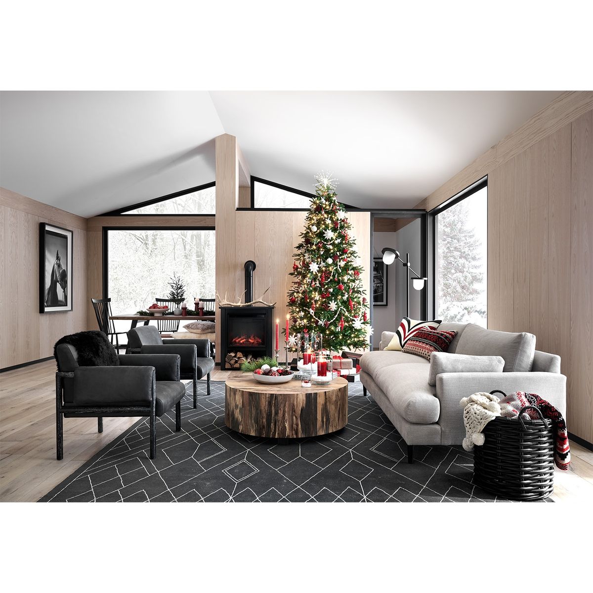 CRATE & BARREL - Alfombra Ruell Crate & Barrel