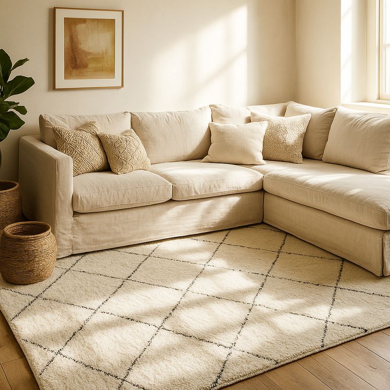 CRATE & BARREL - Alfombra Sala Crate & Barrel