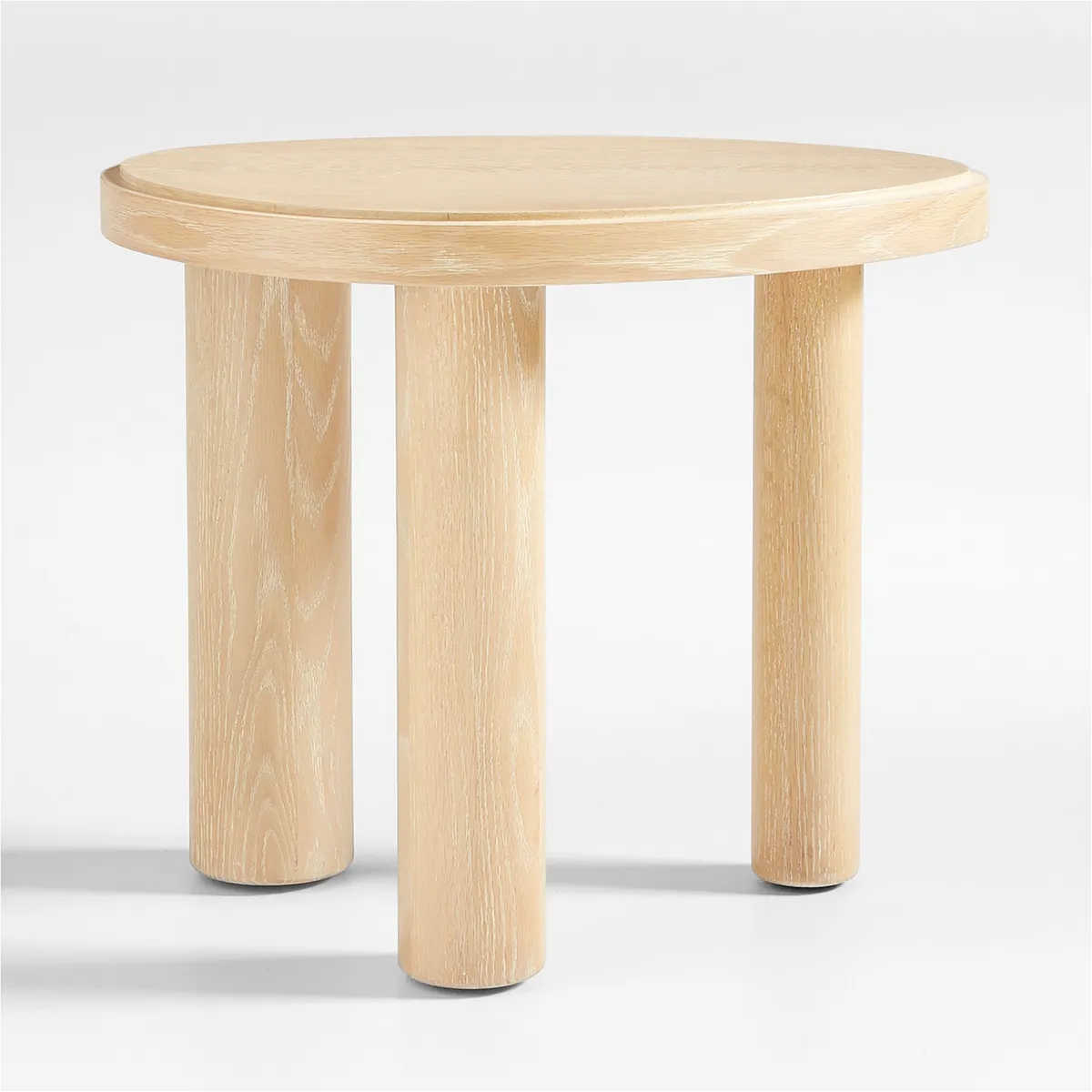 CRATE & BARREL - Mesa Lateral Alta Roble La Sal Crate & Barrel