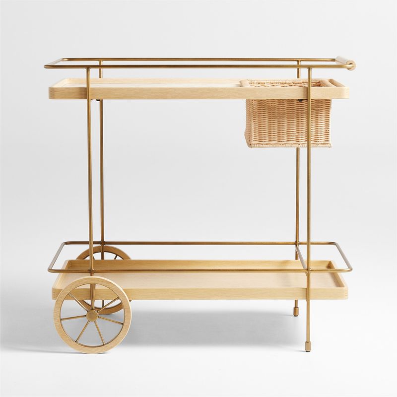 CRATE & BARREL - Carro Bar Wicker Park Crate & Barrel