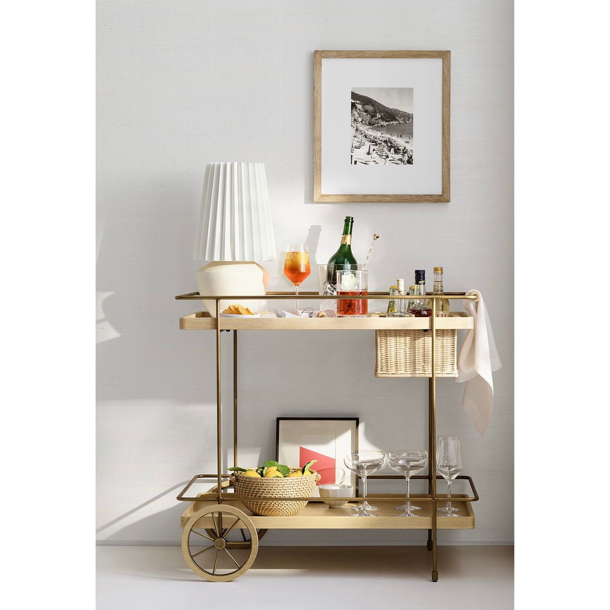 CRATE & BARREL - Carro Bar Wicker Park Crate & Barrel