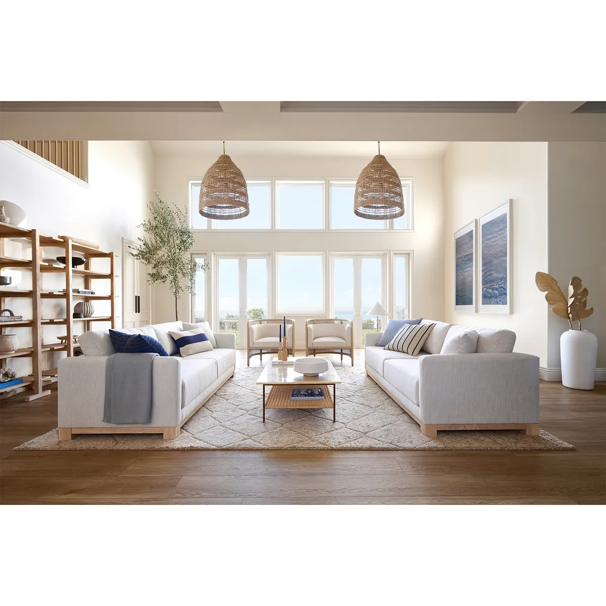 CRATE & BARREL - Arte Pared Power of Peace Crate&Barrel