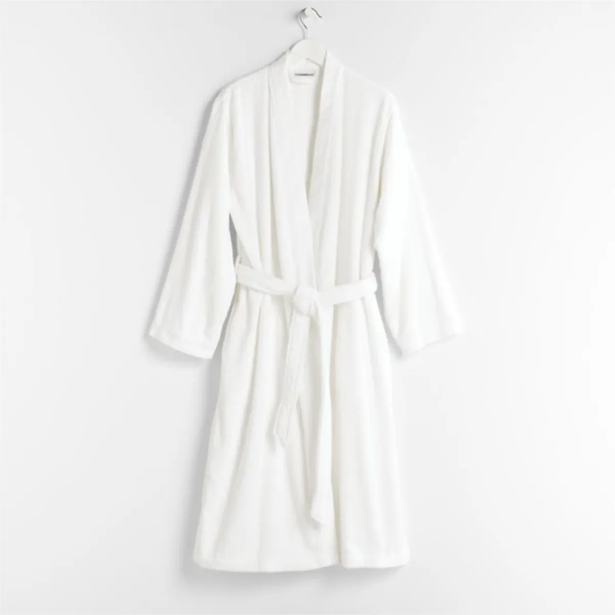 CRATE & BARREL - Bata De Baño Turco 122x117 Cm Crate & Barrel