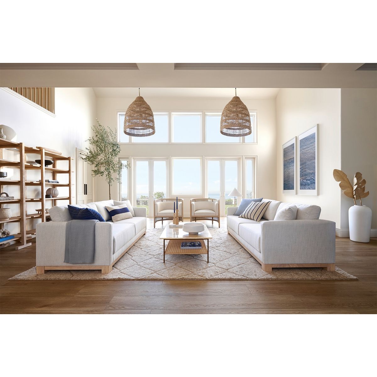 CRATE & BARREL - Arte Pared Power of Peace Crate&Barrel