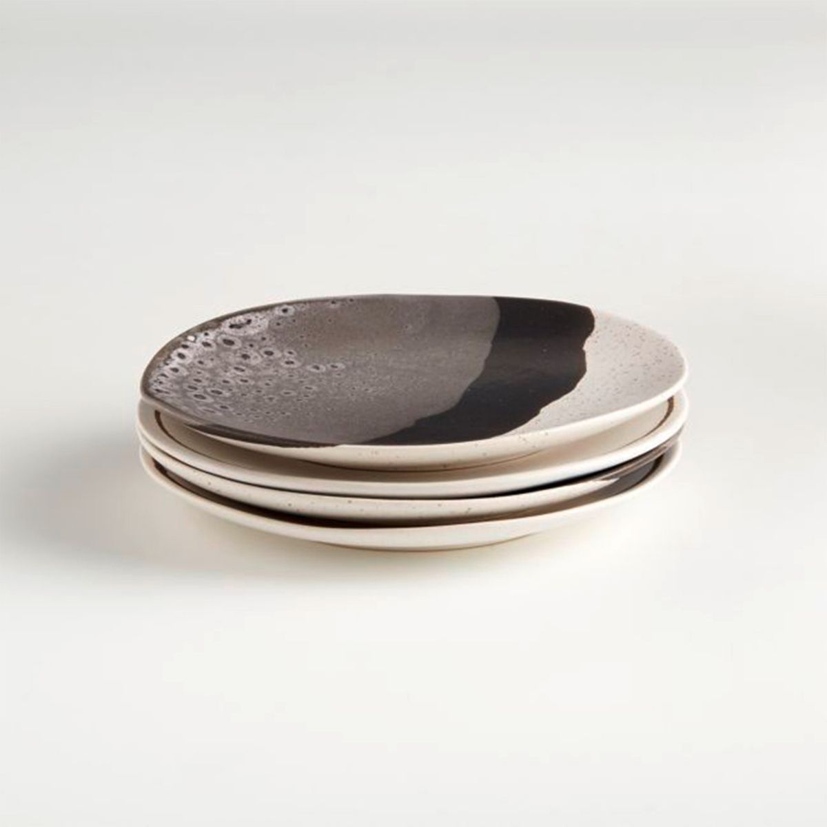 CRATE & BARREL - Set 4 Platos De Aperitivo Stella Crate & Barrel