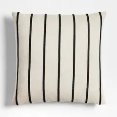 CRATE & BARREL - Funda Cojín Rayas 60x60cm