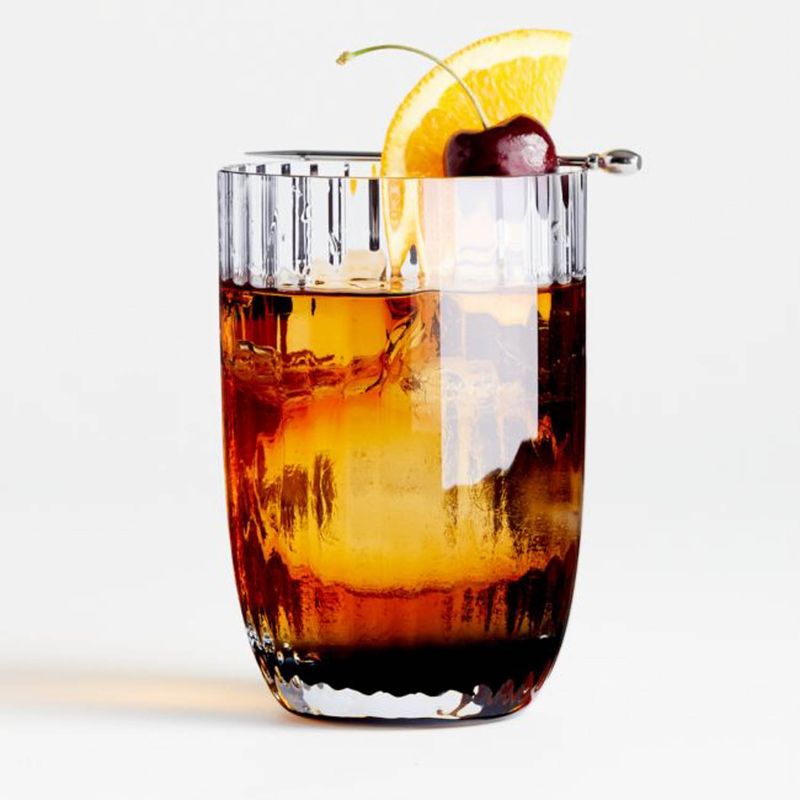 CRATE & BARREL - Vaso Optico Ezra 400 Ml Crate & Barrel