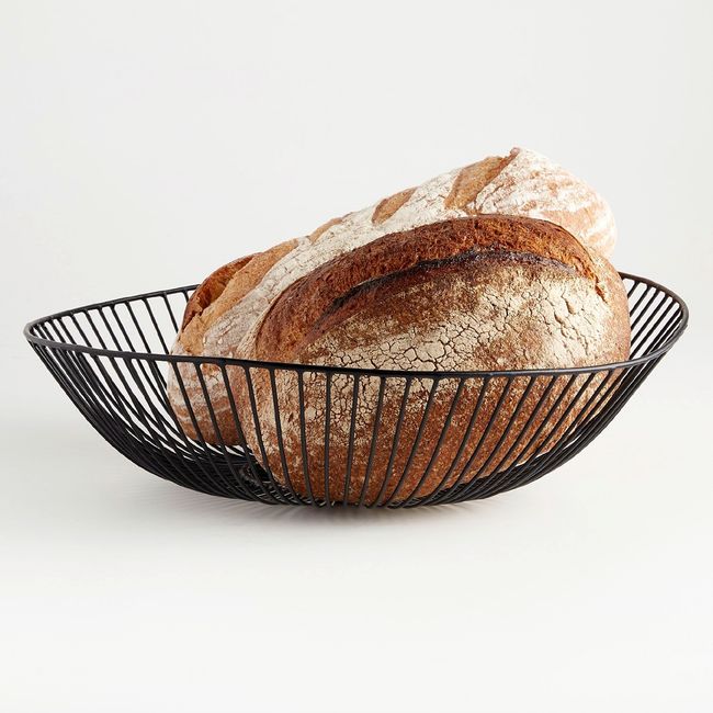 CRATE & BARREL - Canasta Harrison Redonda Crate & Barrel