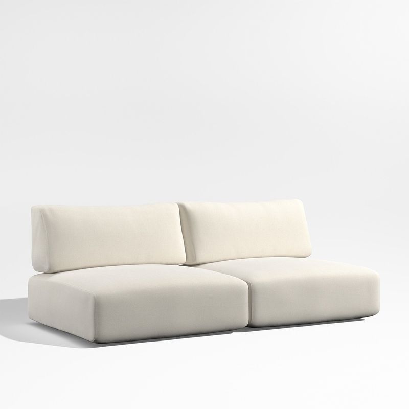 CRATE & BARREL - Cojin Sofa Exterior Mallorca Topo Crate & Barrel