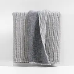 CRATE & BARREL - Manta Reversible Rayas
