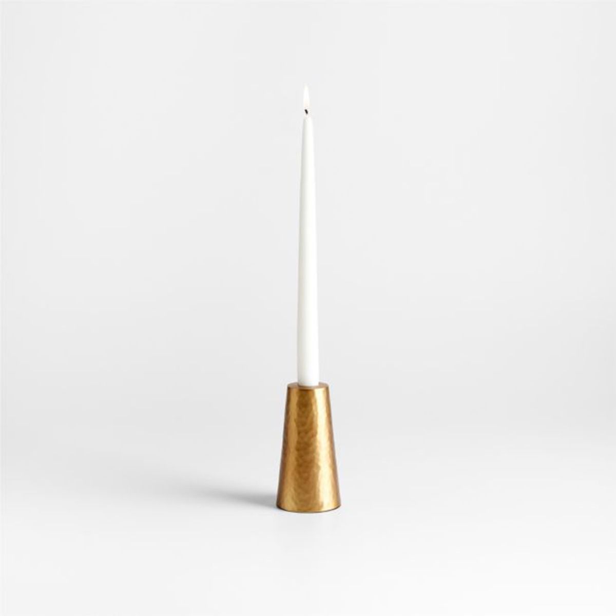 CRATE & BARREL - Candelabro Cape Coast Laton Crate&Barrel