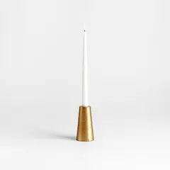 CRATE & BARREL - Candelabro Cape Coast Laton Crate&Barrel