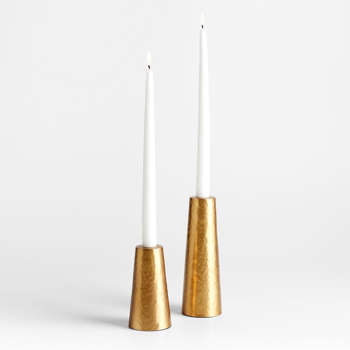 CRATE & BARREL - Candelabro Cape Coast Laton Crate&Barrel