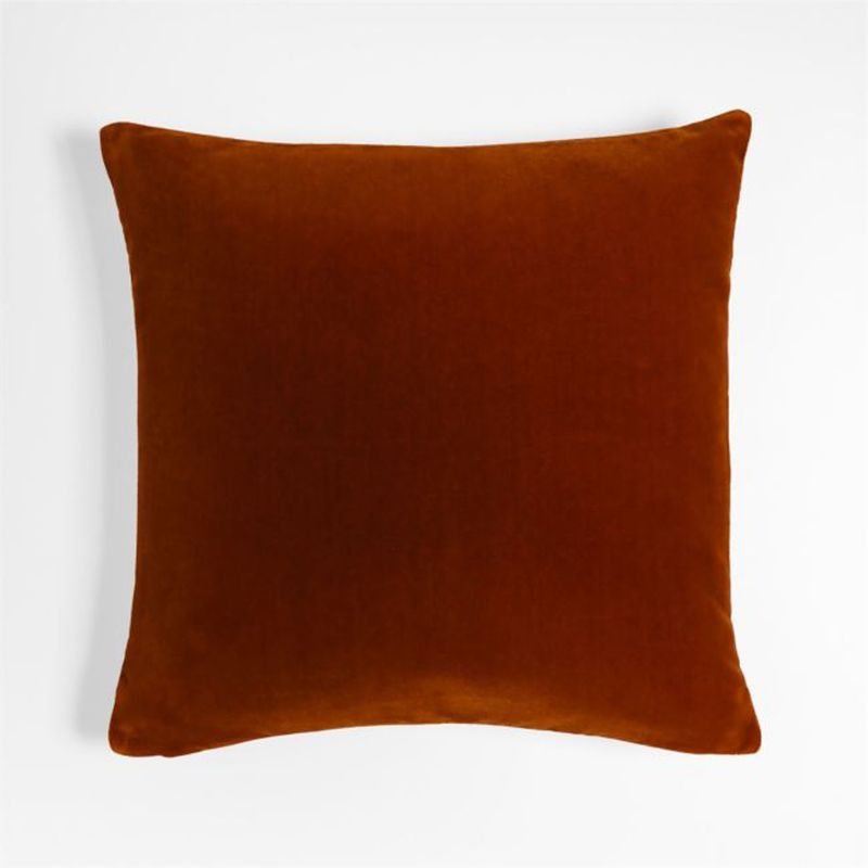 CRATE & BARREL - Funda de Cojín Caqui Crate & Barrel