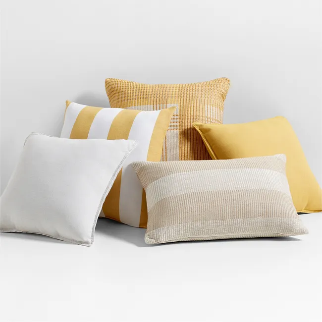 CRATE & BARREL - Funda Cojin Exterior Cabana 50X50Cm Crate & Barrel