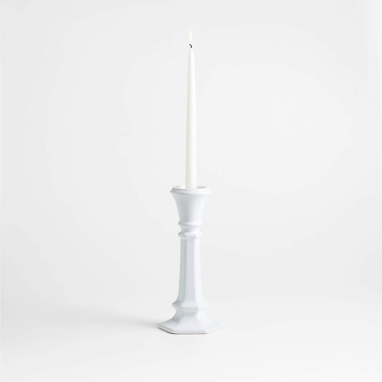 CRATE & BARREL Candelabro Firenze Cerámica 30Cm