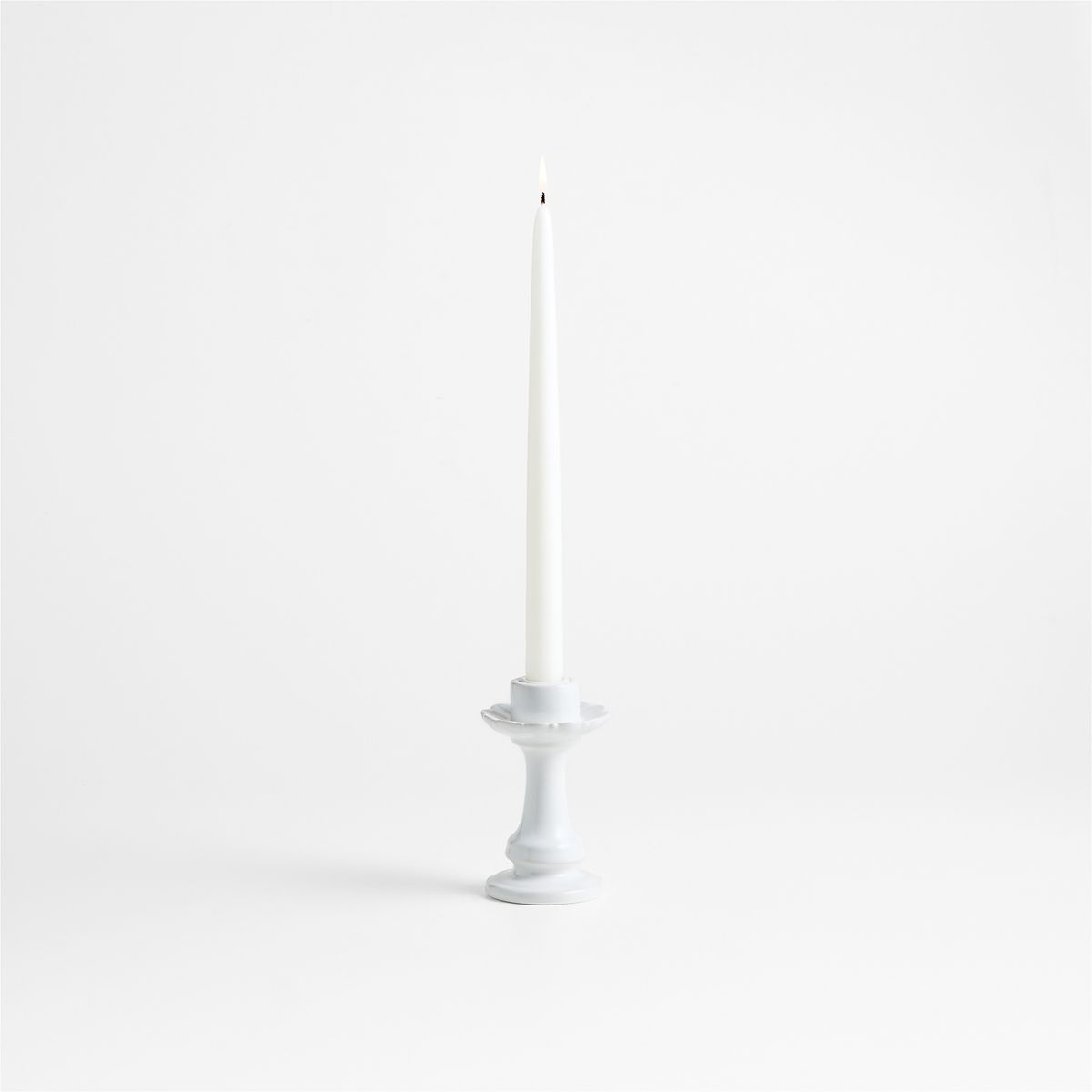 CRATE & BARREL - Candelabro Firenze Cerámica 13 Cm Crate & Barrel