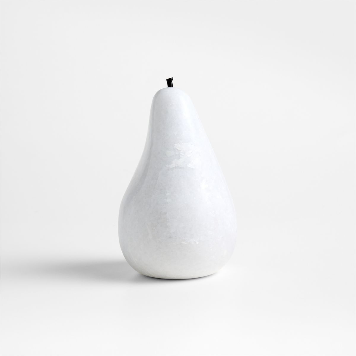 CRATE & BARREL - Pera Decorativa Mármol Crate & Barrel