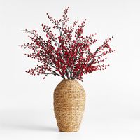 Jarrón Grande Tejido Seagrass