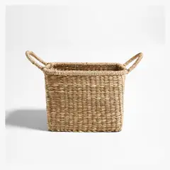 CRATE & BARREL - Canasto Vonne Decorativo Small