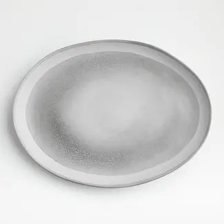 CRATE & BARREL - Fuente Ovalada Pedra