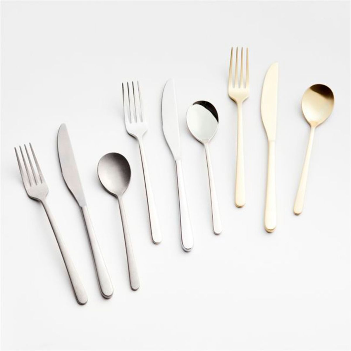 CRATE & BARREL - Set 3 Cubiertos Champagne Crate & Barrel