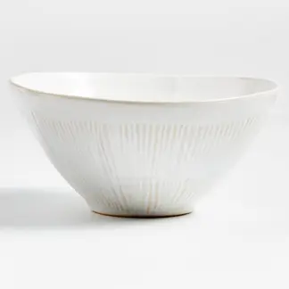 CRATE & BARREL - Bowl Dover Blanco
