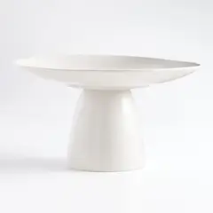 CRATE & BARREL - Pedestal Craft Lino