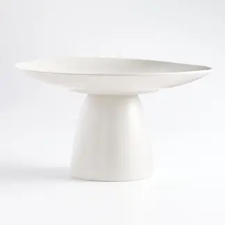 CRATE & BARREL - Pedestal Craft Lino