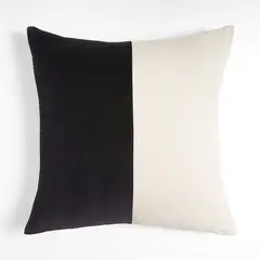 CRATE & BARREL - Funda Cojín Corby Azul
