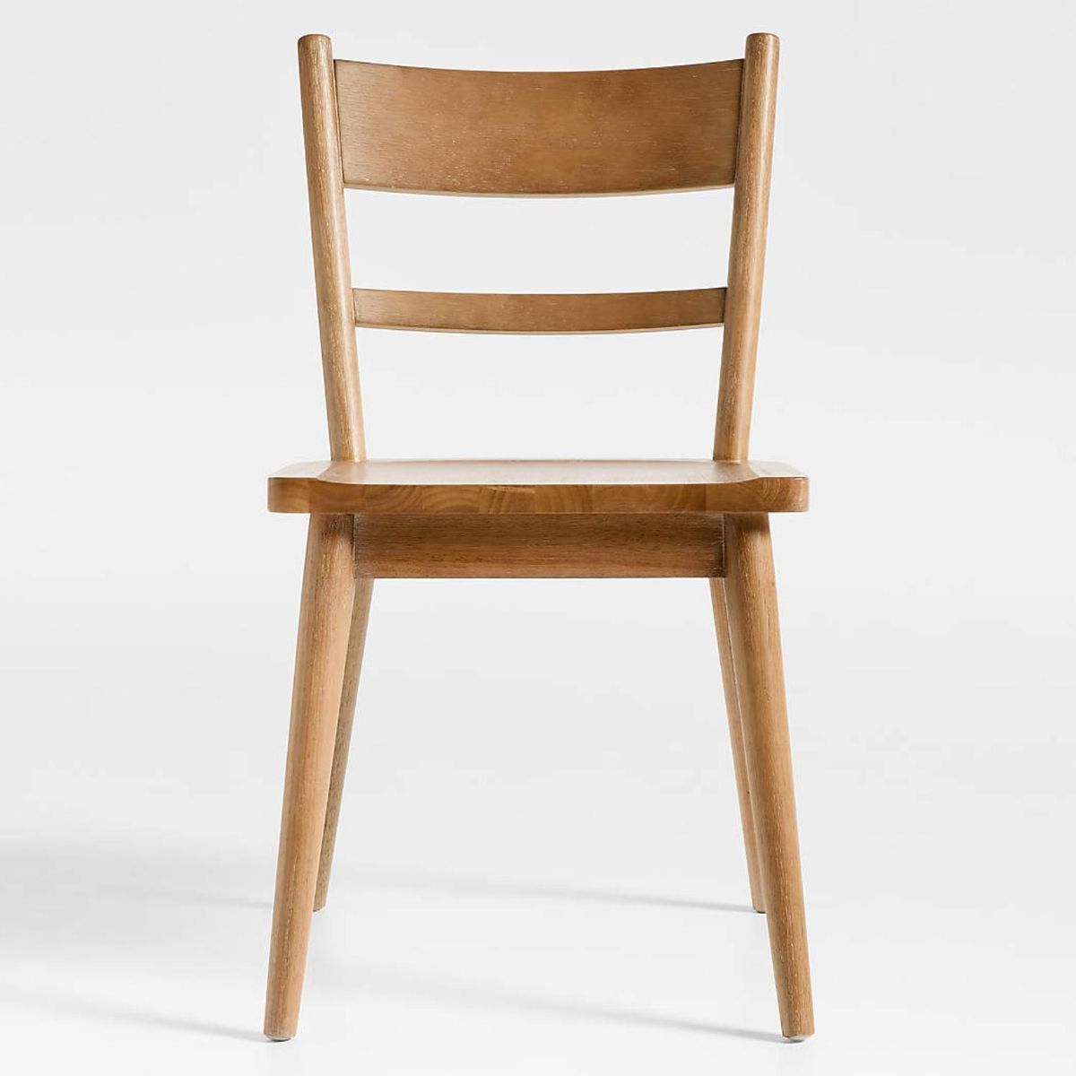 CRATE & BARREL - Silla De Comedor Arno Madera Marrón Claro Crate & Barrel