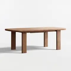 CRATE & BARREL - Mesa Comedor Hearth Extensible Roble