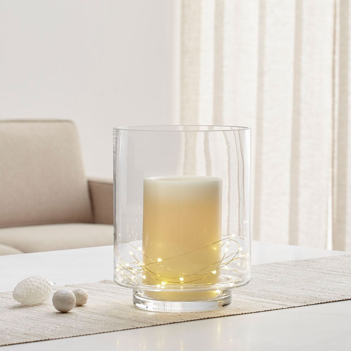 CRATE & BARREL - Portavelas Taylor Grande Crate & Barrel