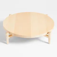 CRATE & BARREL - Tabla Giratoria Elevada Madera Arvo
