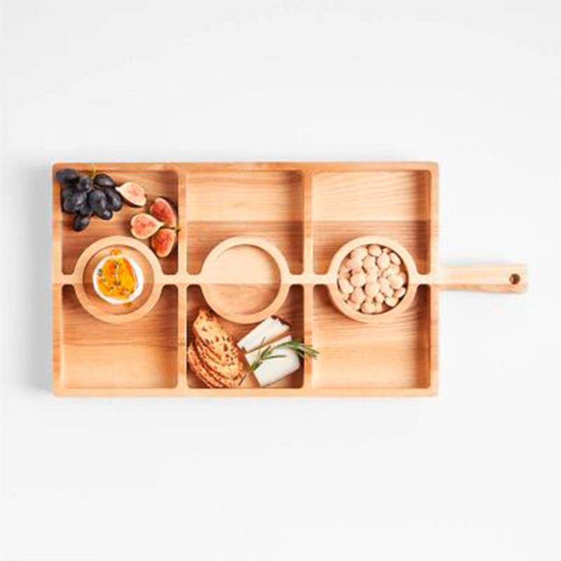 CRATE & BARREL - Tabla Aperitivo Carson Secc Pequeña Crate & Barrel