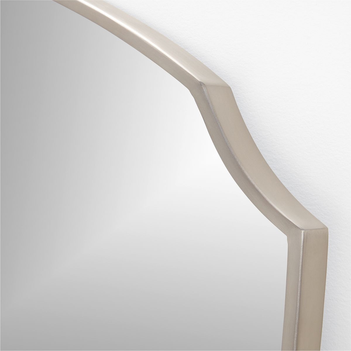 CRATE & BARREL - Espejo Emmy Con Marco Gris 183x123 Cm Crate & Barrel