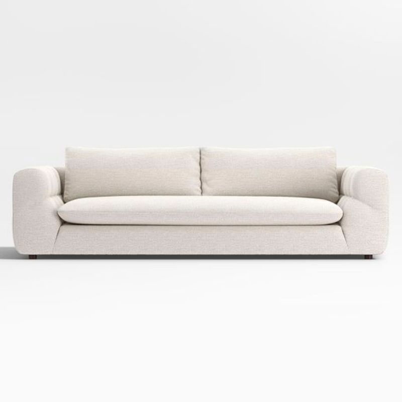 CRATE & BARREL - Sofá Bouclé Cambria 3 Cuerpos Crate & Barrel