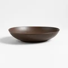 CRATE & BARREL - Bowl Bajo Craft Espresso