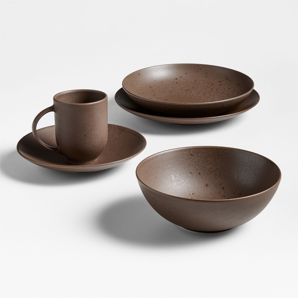 CRATE & BARREL - Bowl Bajo Craft Espresso Crate & Barrel