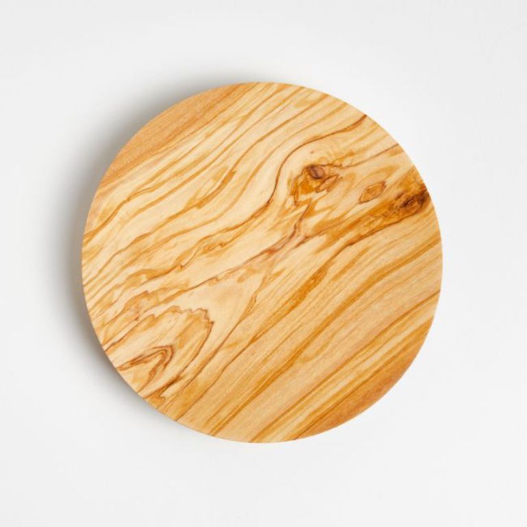 CRATE & BARREL Salvamanteles Olivewood