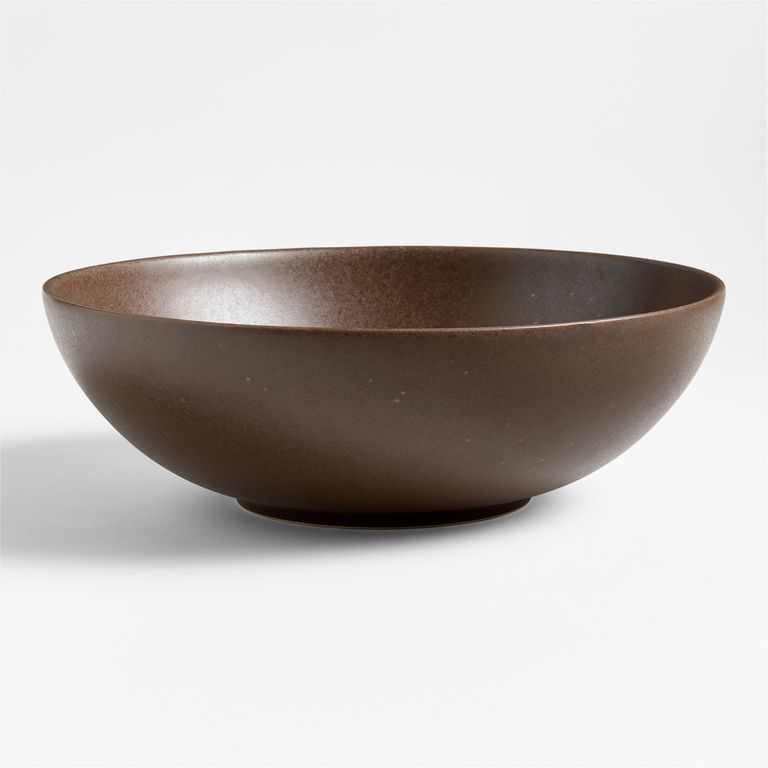 CRATE & BARREL Bowl Para Servir Craft Espresso