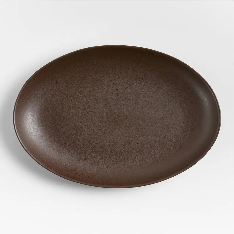CRATE & BARREL - Fuente Para Servir Craft Espresso Crate & Barrel