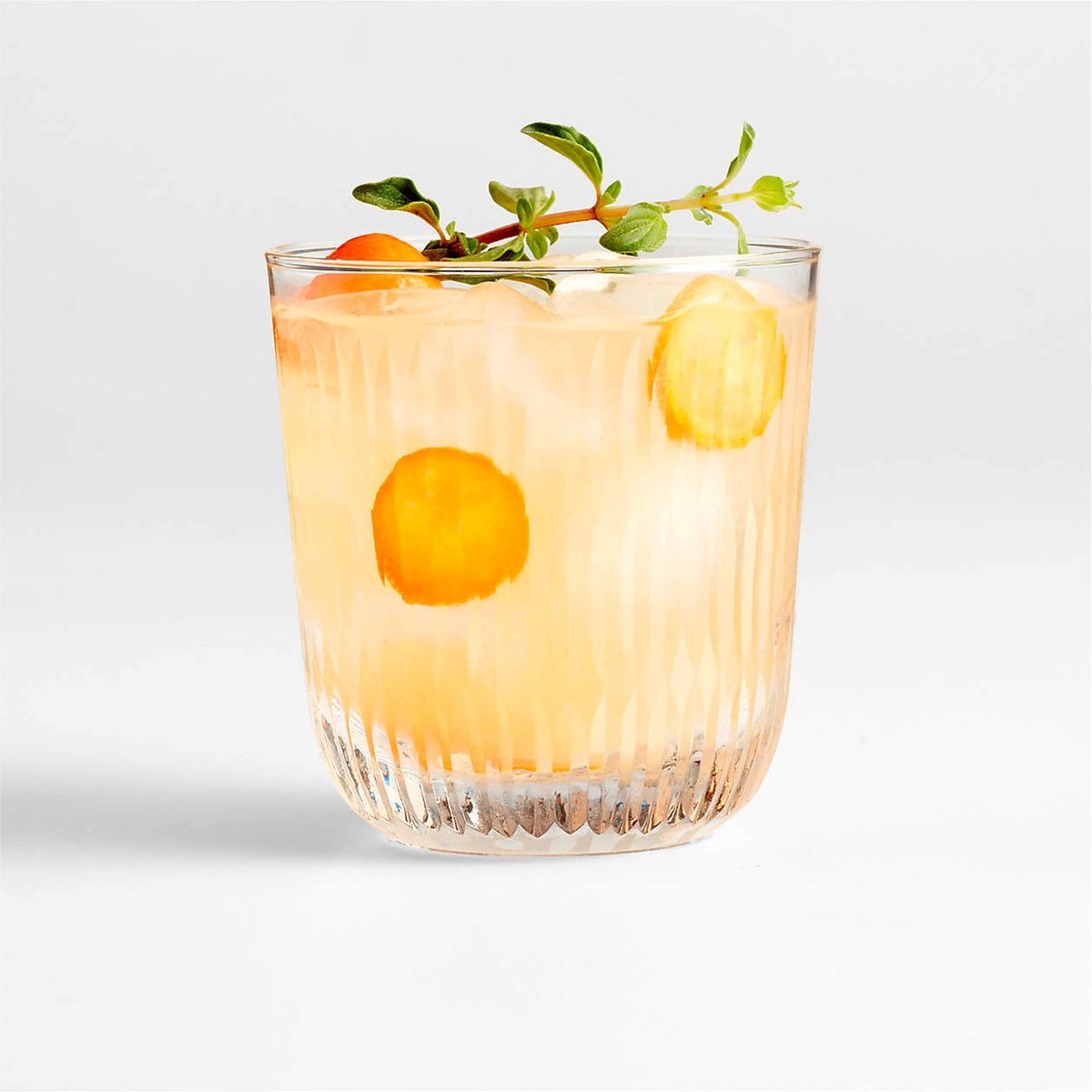 CRATE & BARREL - Vaso Cocktail Niels Doble Vidrio Crate & Barrel