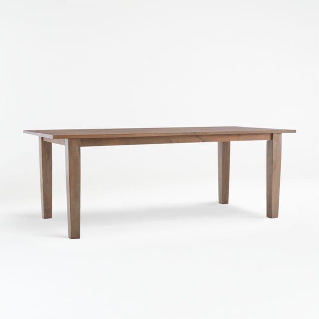 CRATE & BARREL - Mesa Comedor Basque Madera 208 Cm Crate & Barrel