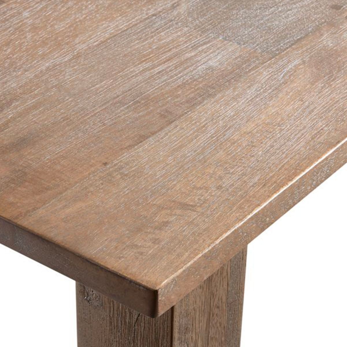 CRATE & BARREL - Mesa Comedor Basque Madera 208 Cm Crate & Barrel