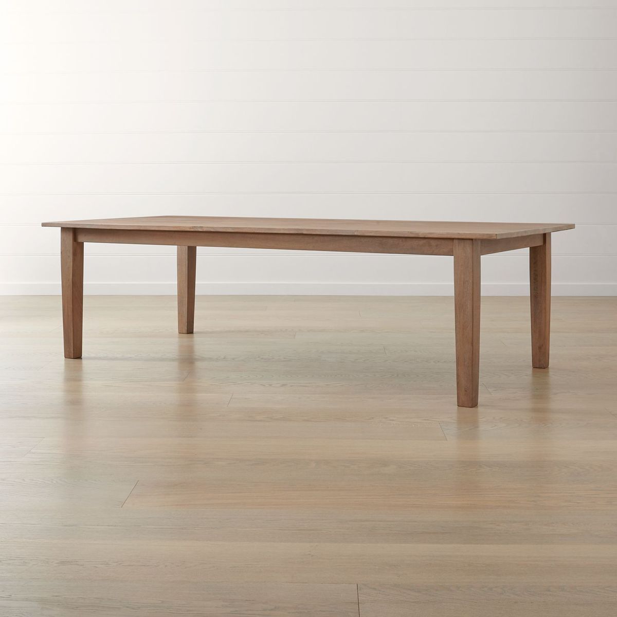 CRATE & BARREL - Mesa Comedor Basque Madera Café 264 cm Crate & Barrel