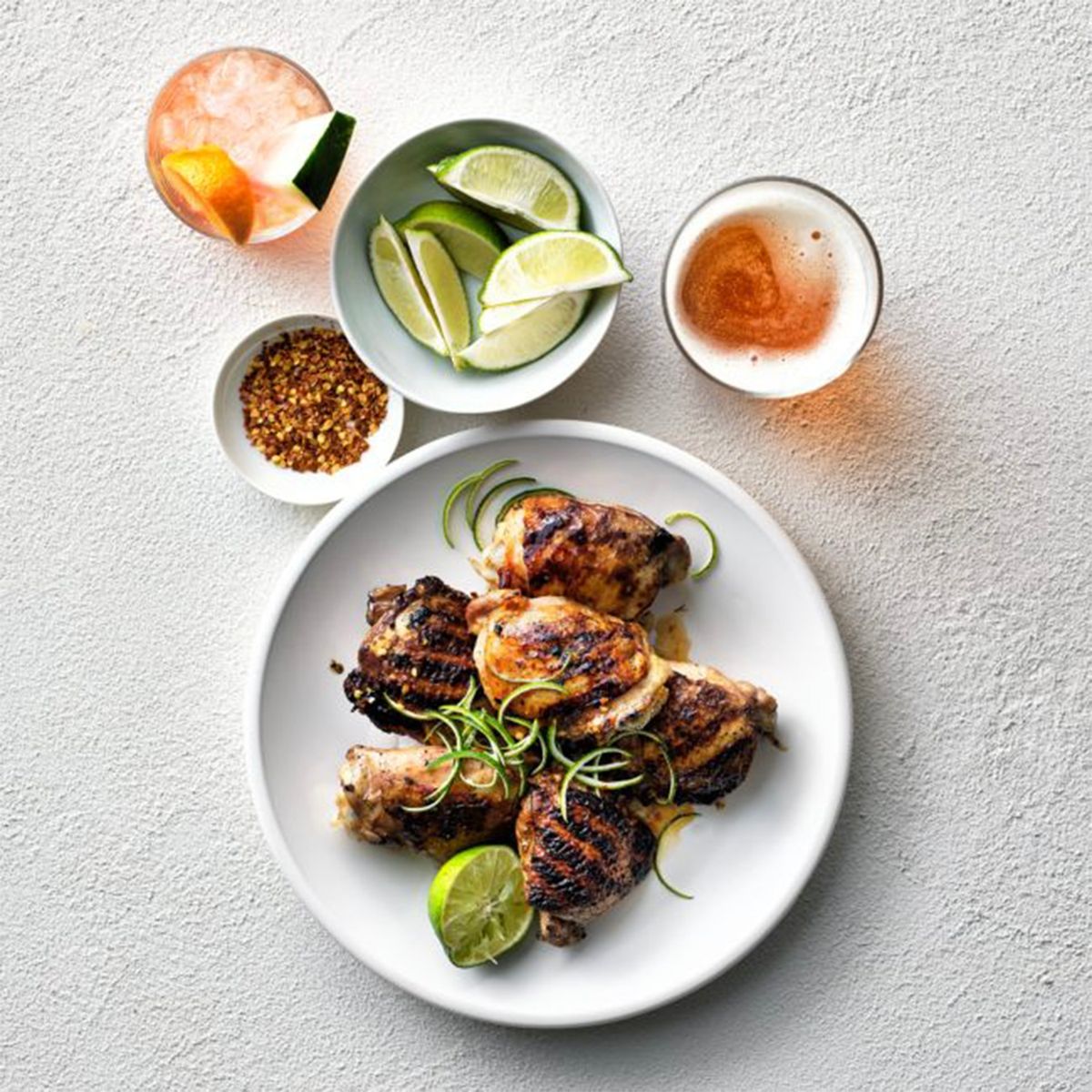 CRATE & BARREL - Plato Melamina Lunea Blanco 27Cm Crate & Barrel