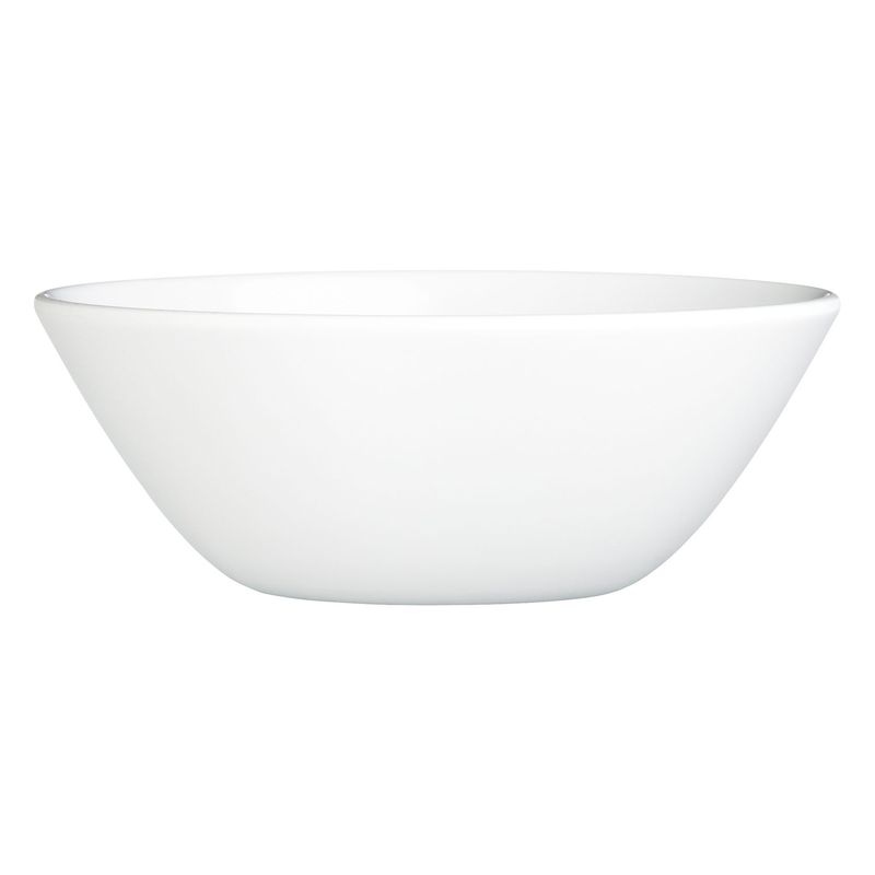 CRATE & BARREL - Bowl Melamina Lunea Blanco