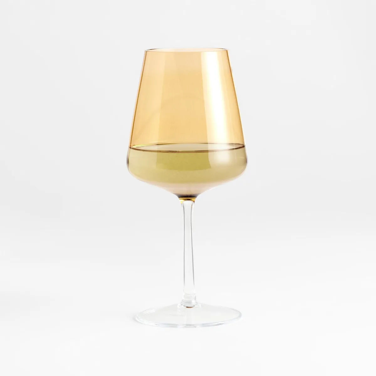 CRATE & BARREL - Copa Vino Blanco Ambar Ingrid Crate & Barrel